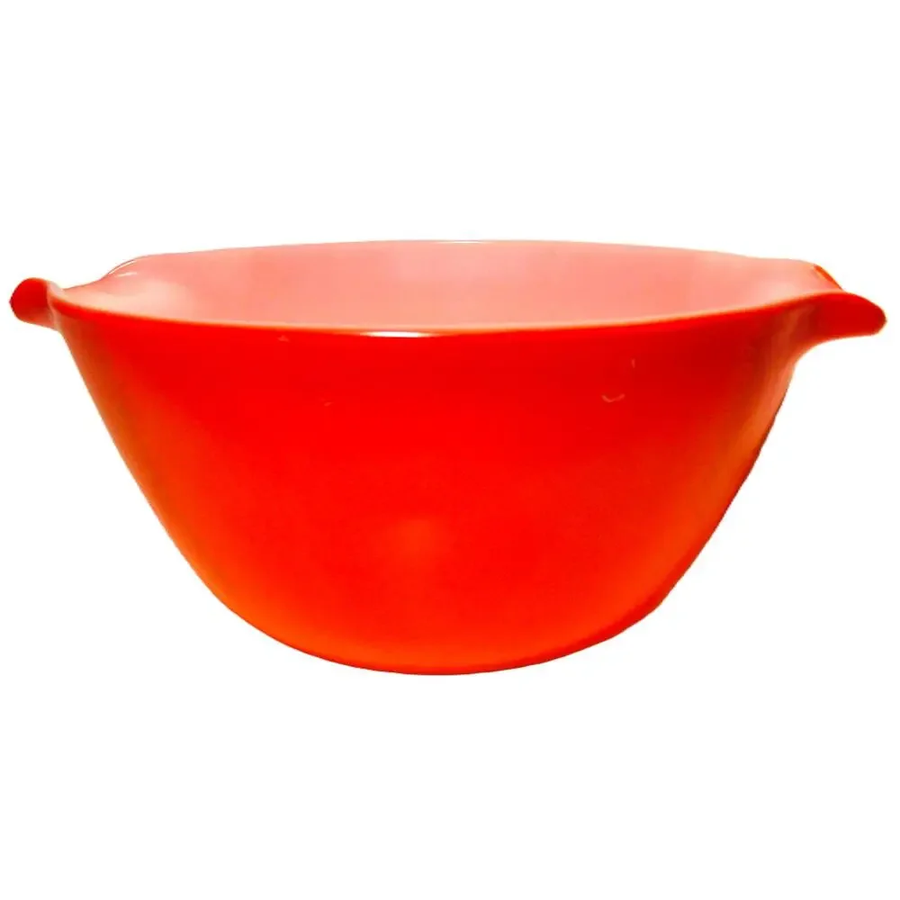 Fire-King Orange Ombre Cinderella Mixing Bowl 1.5 quarts Mid-Century Kitchen